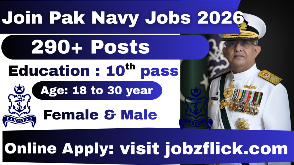 Pak Navy Civilian Jobs 2026-B Batch